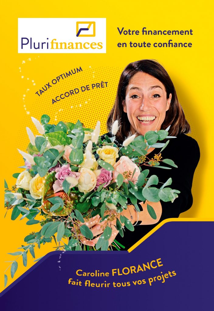 plurifinances affiche fleurs