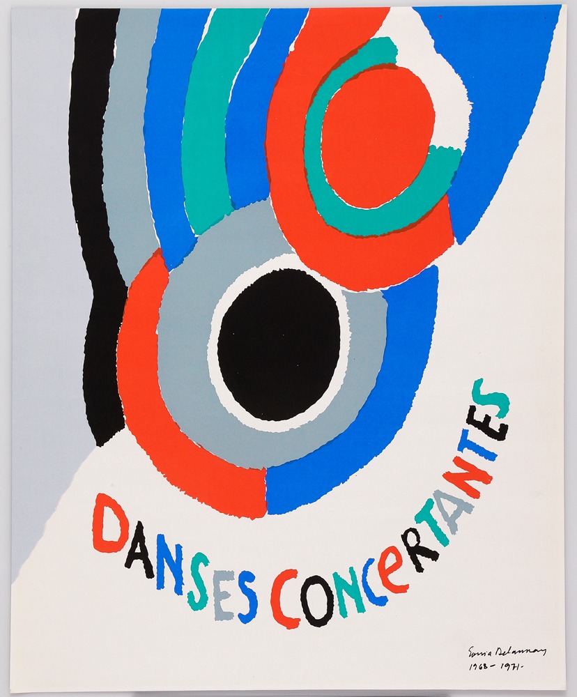 Ballet de Lorraine, affiche Sonia Delaunay