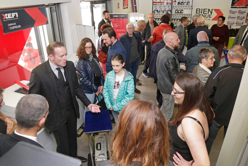 Xéfi inauguration magasin informatique