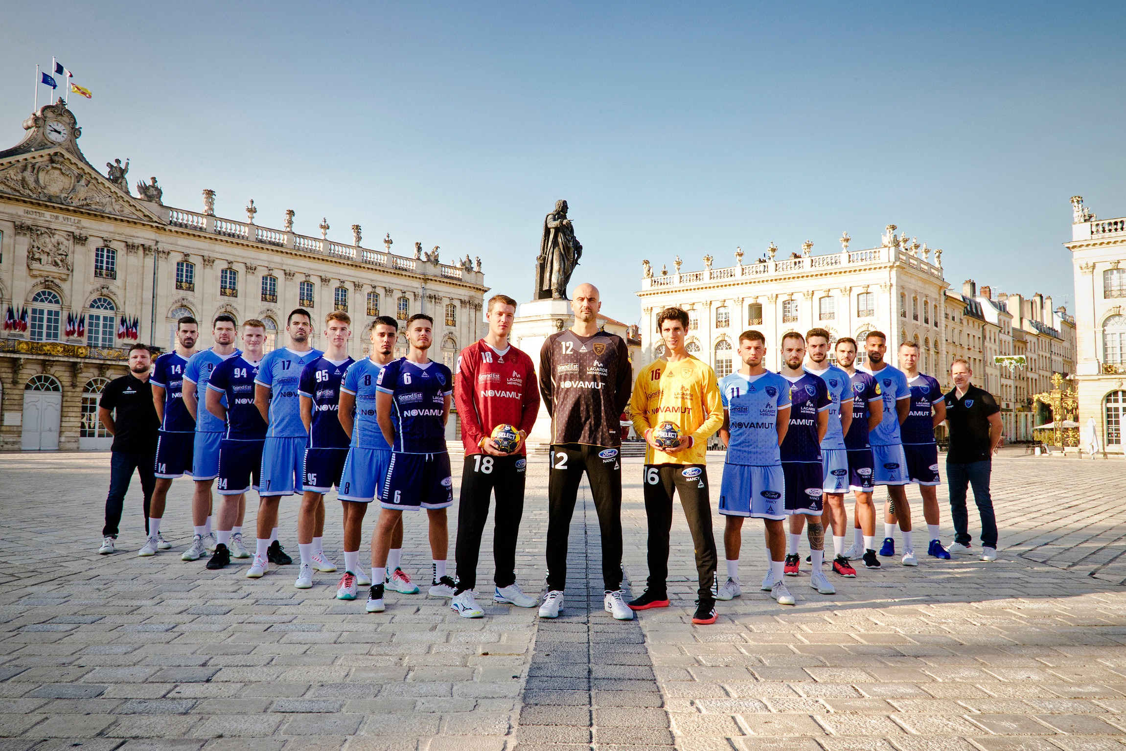 GNMHB, handball, équipe officielle Liqui Moly Straligue, place Stanislas