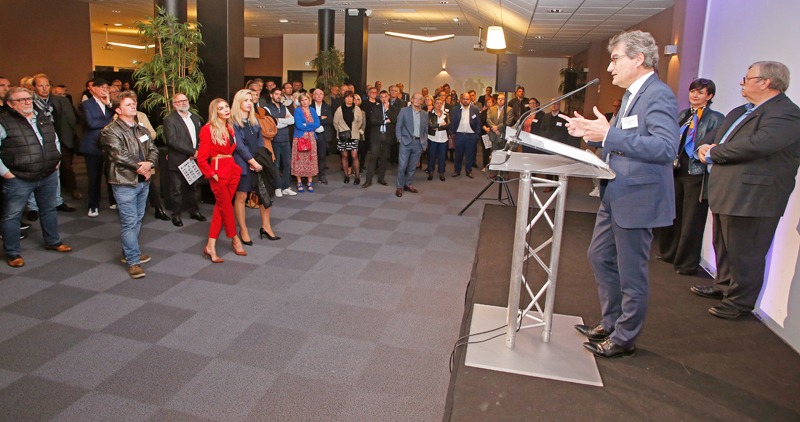 lancement campagne CCI, François Pélissier, public