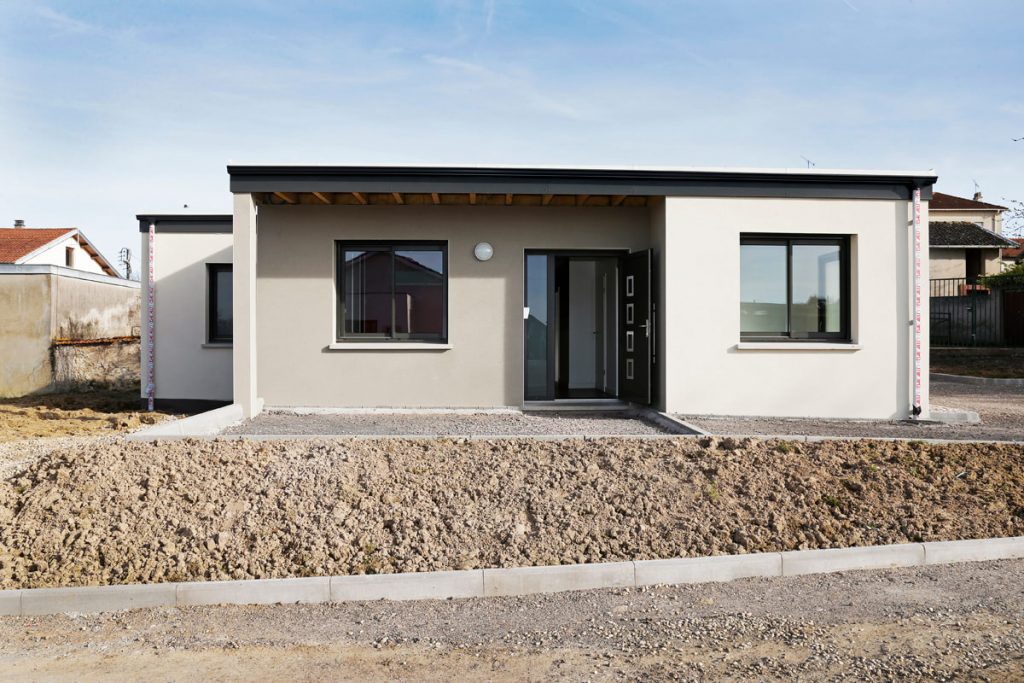 architecte Valérie Guimont, construction façades maison, cabinet dermatologie