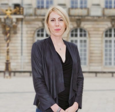 Portrait Nathalie Leromain place Stanislas